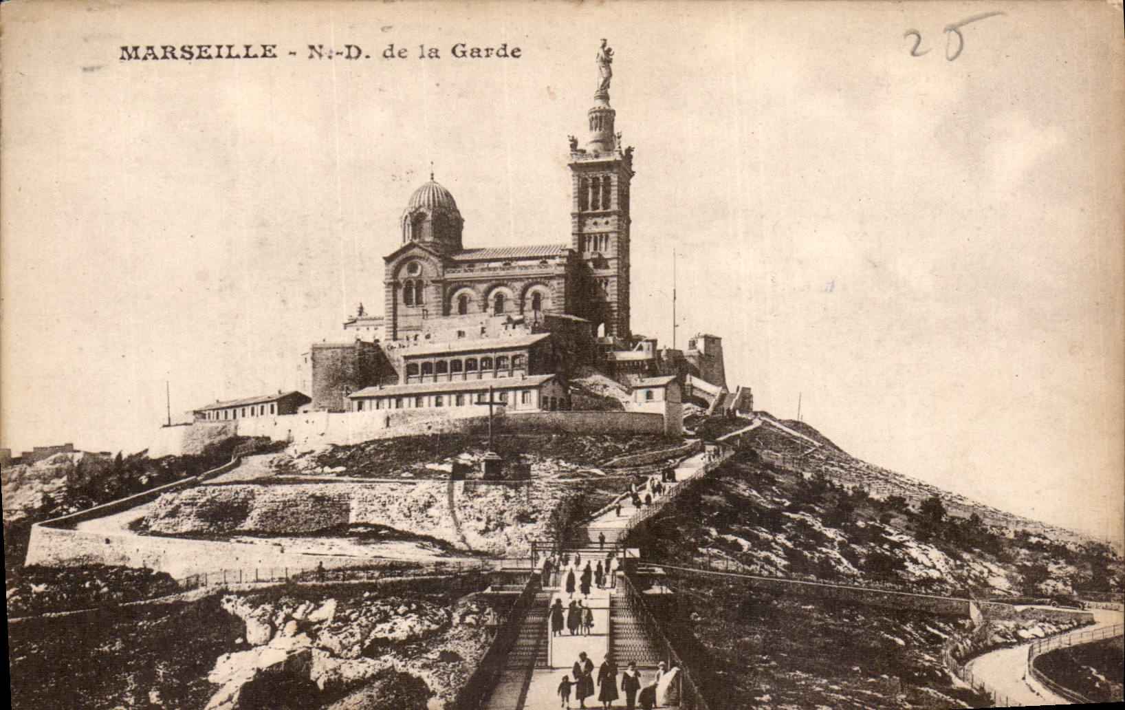 CPA Marseille N D de la Garde 