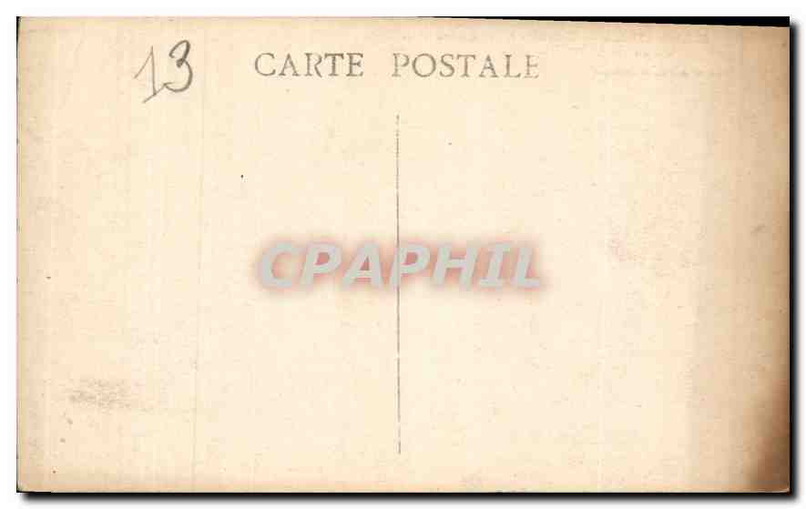 CPA Marseille Escalier Monumental de la Gare St Charles  — Rückseite