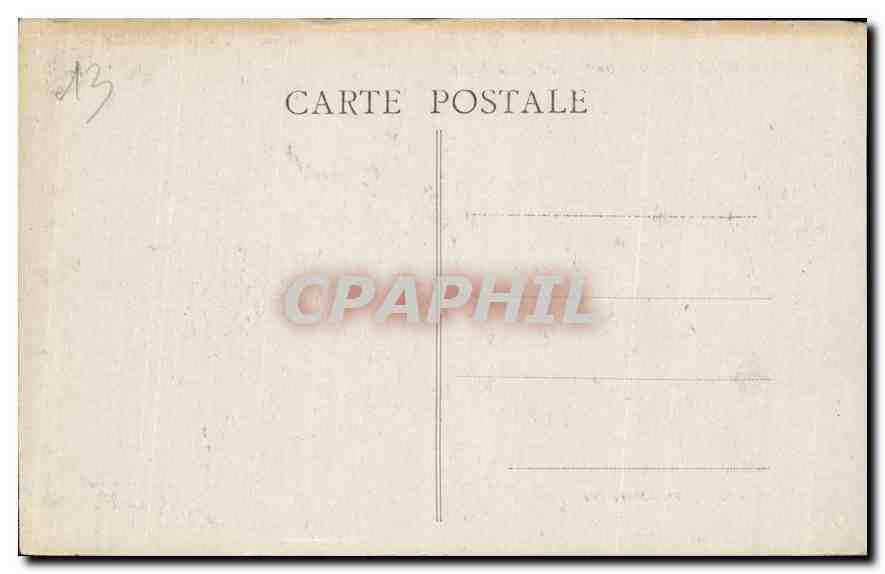 CPA Marseille le Vieux Port et N D de la Garde  — Verso