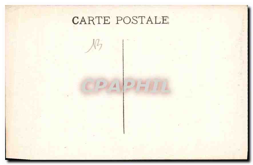 CPA Marseille la Place de la Bourse  — Verso