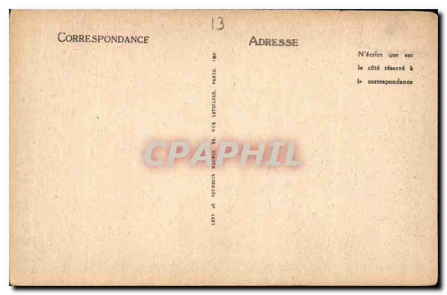Aix-en-Provence — Alte Tür, Cours Mirabeau — LL. — Rückseite
