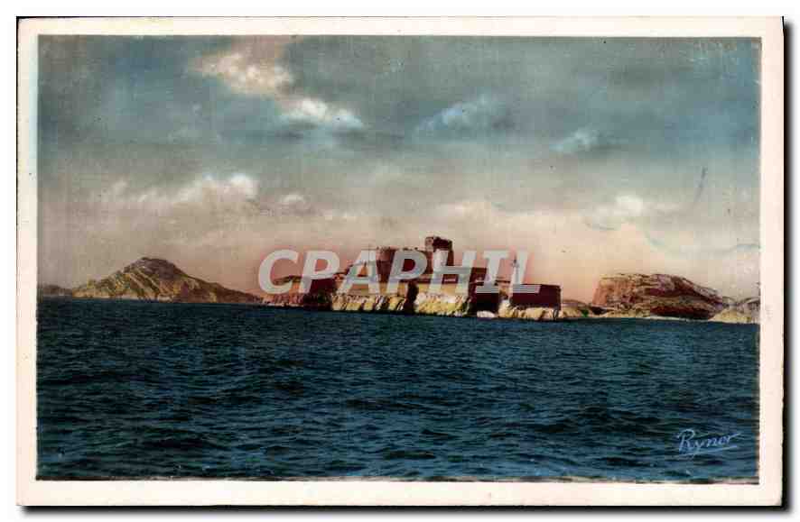 CPA Marseille le Chateau d'If et les Iles du Frioul 