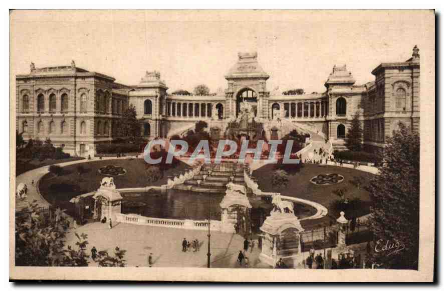 CPA Marseille le Palais de Longchamps 