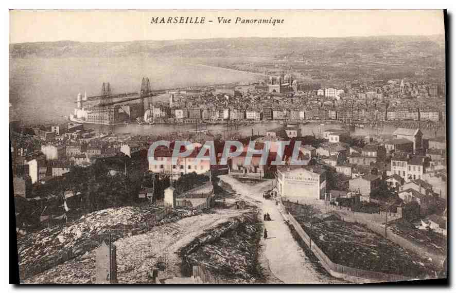 CPA Marseille vue panoramique 