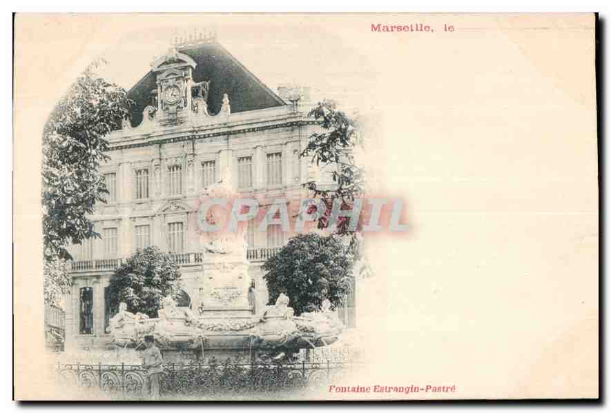 CPA Marseille Fontaine Estrangin Pastre 