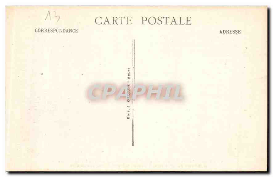 Arles - Théâtre Antique — commencé sous l'empereur Auguste, terminé au IIIe siècle, pouvant contenir 16.000 spectateurs — Éditeur J. Girond - Arles, n°78 — Reverso