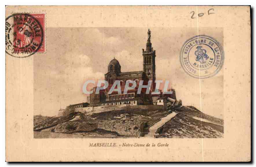 CPA Marseille Notre Dame de la Garde 