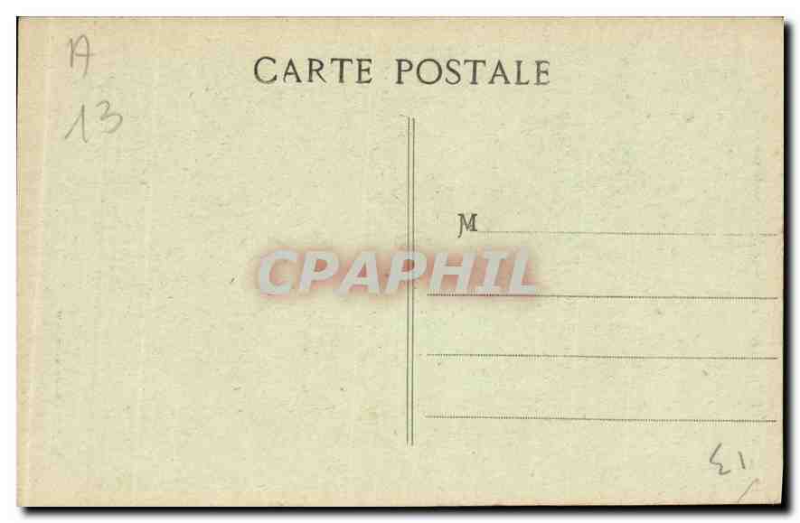 CPA Marseille Souvenir de N D de la Garde  — Rückseite