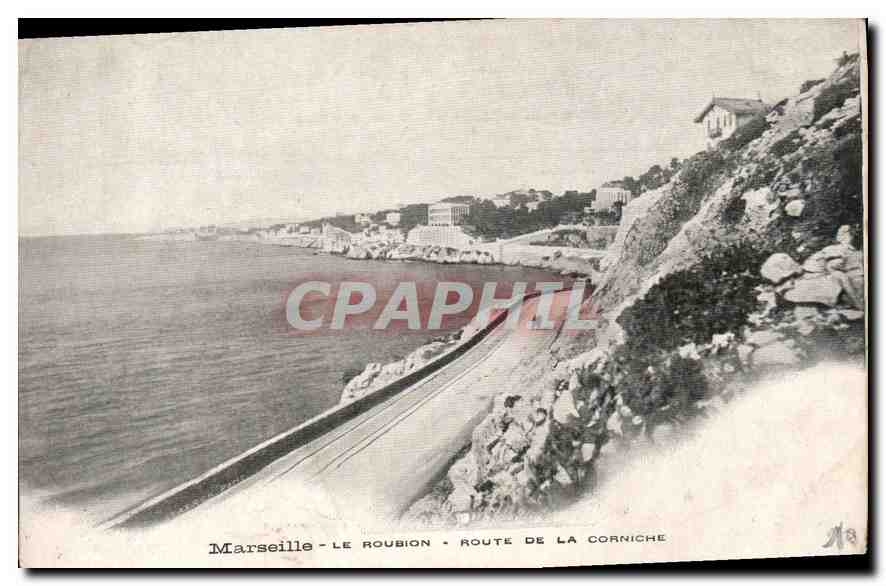 CPA Marseille le Roubion Route de la Corniche 