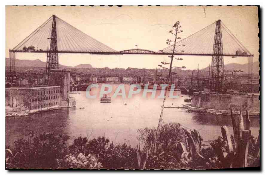 CPA Marseille Pont Transbordeur 
