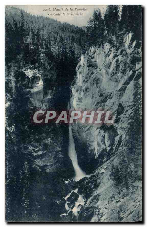 CPA Massif de la Vanoise Cascade de la Fraiche 