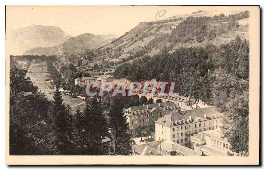 CPA Uriage les Bains Panorama de la Vallee 