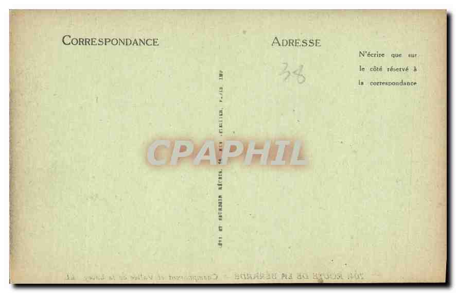 Route de la Bérarde — Champforent et Vallée de la Lavey — CPAPHIL 704 — Rückseite