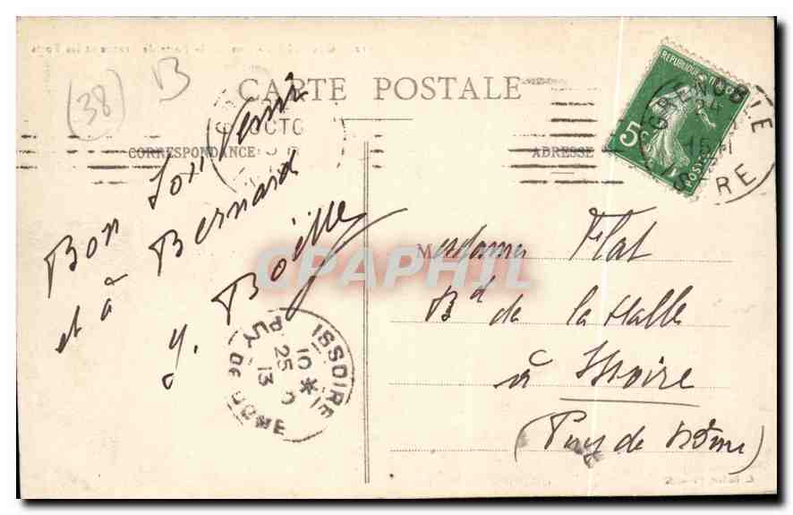 Grenoble - Pont de la Porte de France et les Forts — G. Balleret, Grenoble, n°112 — Reverso