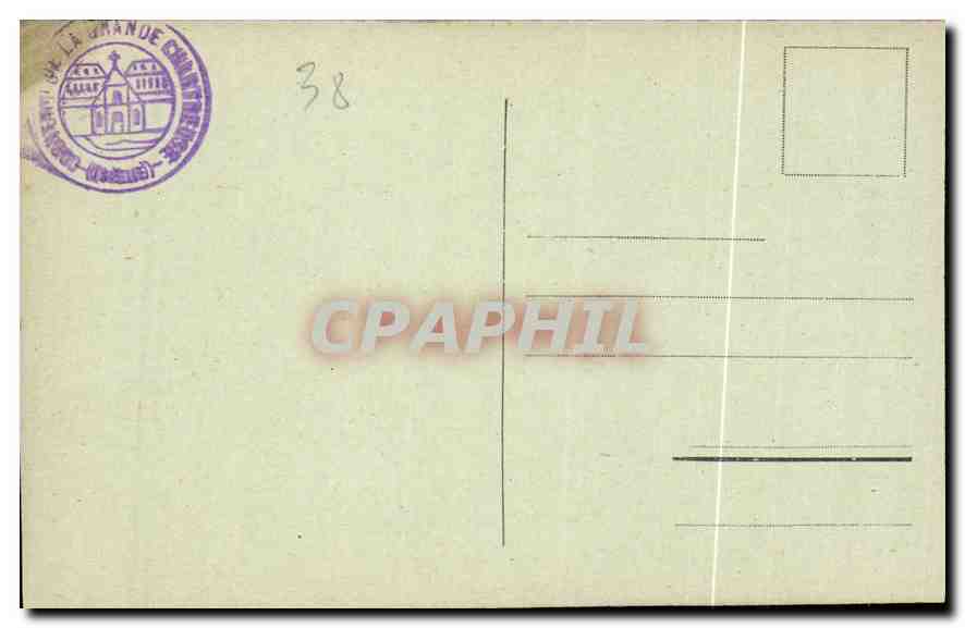 CPA Dauphine St Pierre de Chartreuse et le Chamechaude  — Rückseite