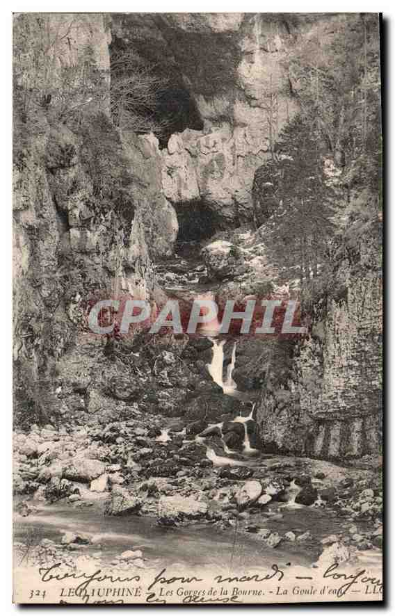 Les Gorges de la Bourne — La Goule d'eau — Le Céphine