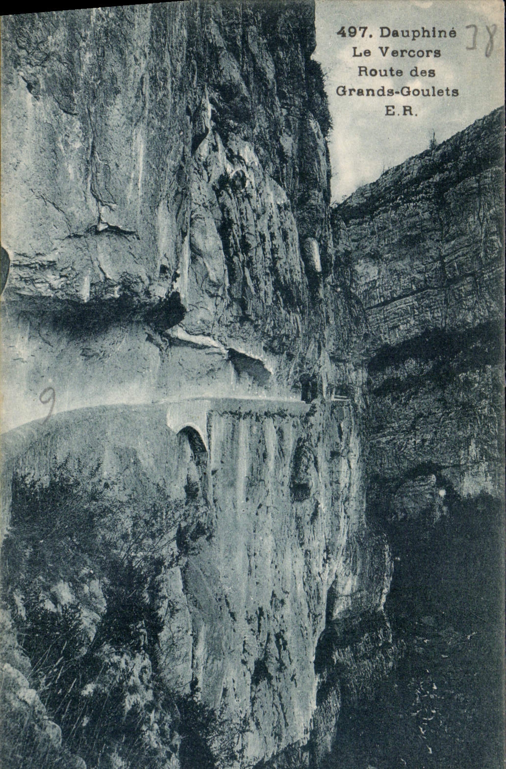 CPA Dauphine le Vercors Route des Grands Goulets 