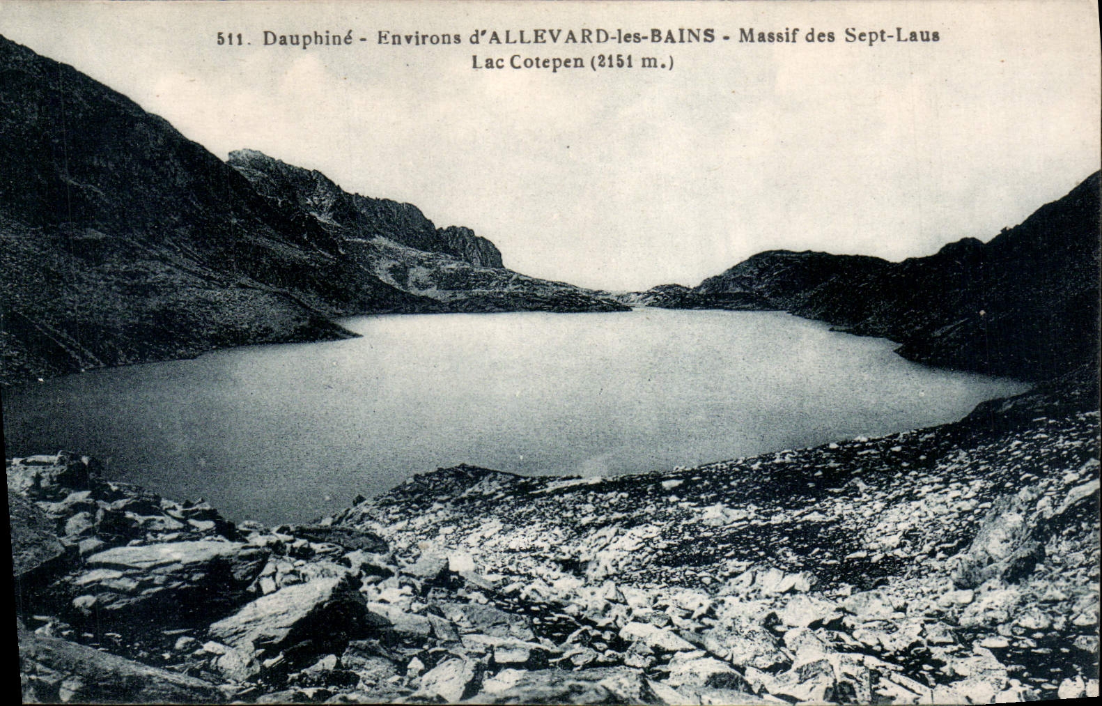 Lac Cotepen - Environ d'Allevard-les-Bains - Massif des Sept-Laus
