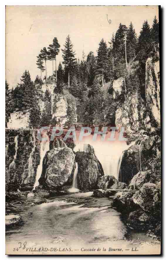 CPA Villard de Lans Cascade de la Bourne 