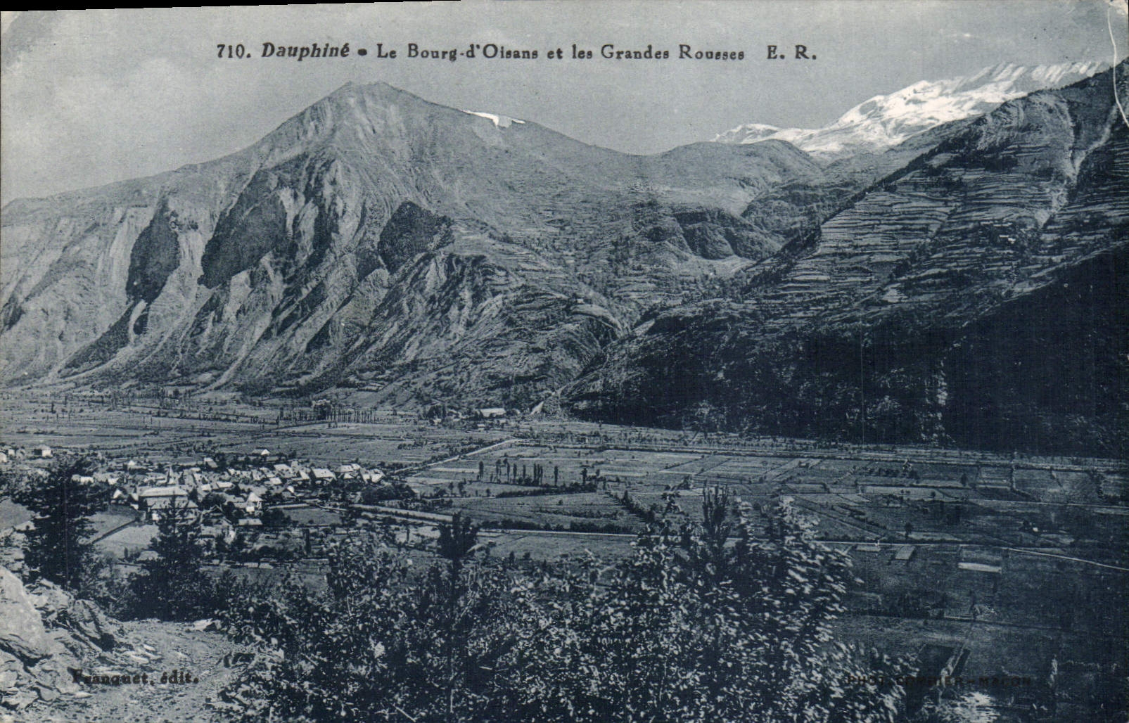 Dauphiné — Le Bourg-d'Oisans et les Grandes Rousses — Banquet, édite.