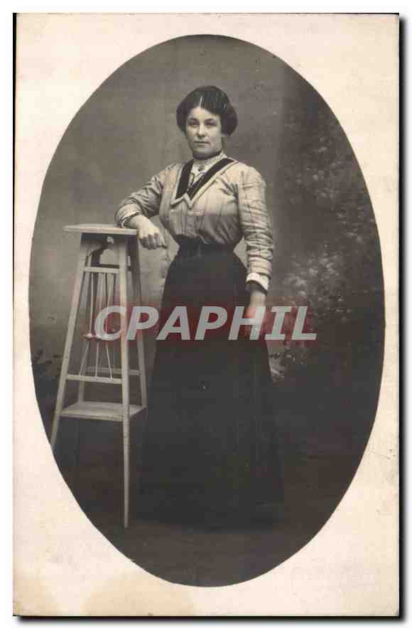 CARTE PHOTO Femme