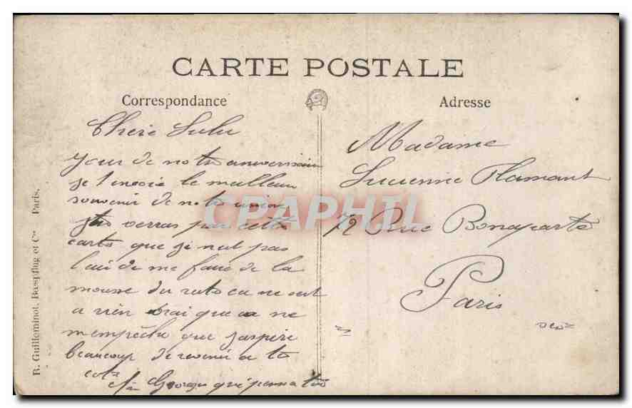 CARTE PHOTO Hommes Militaria — Rückseite