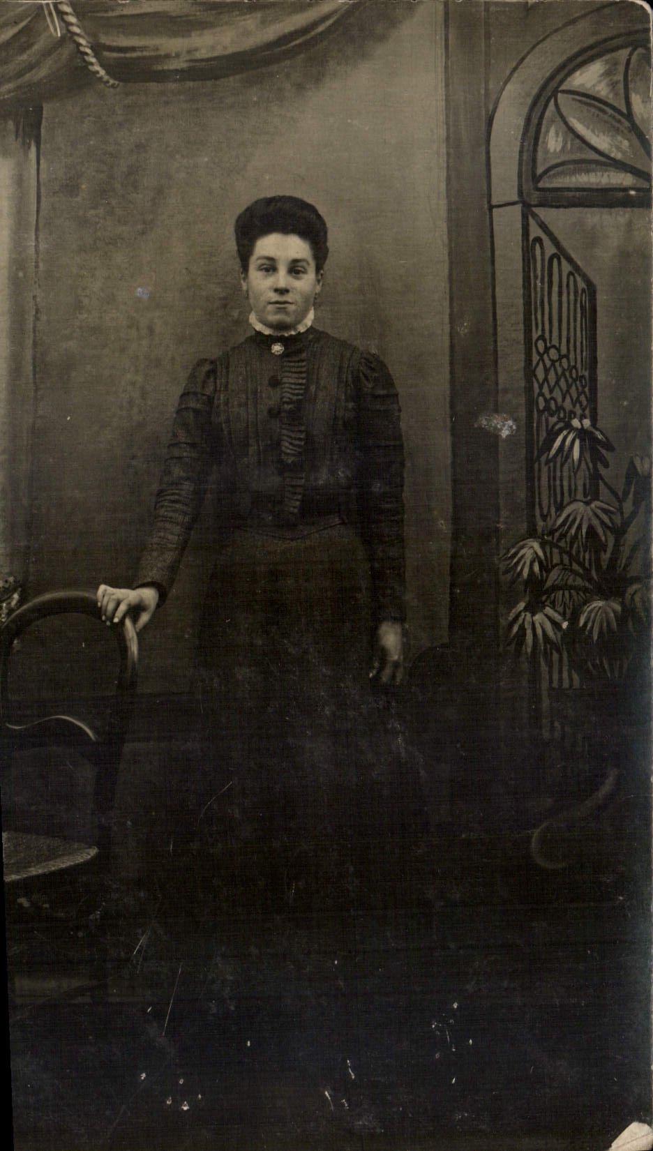 CARTE PHOTO Femme