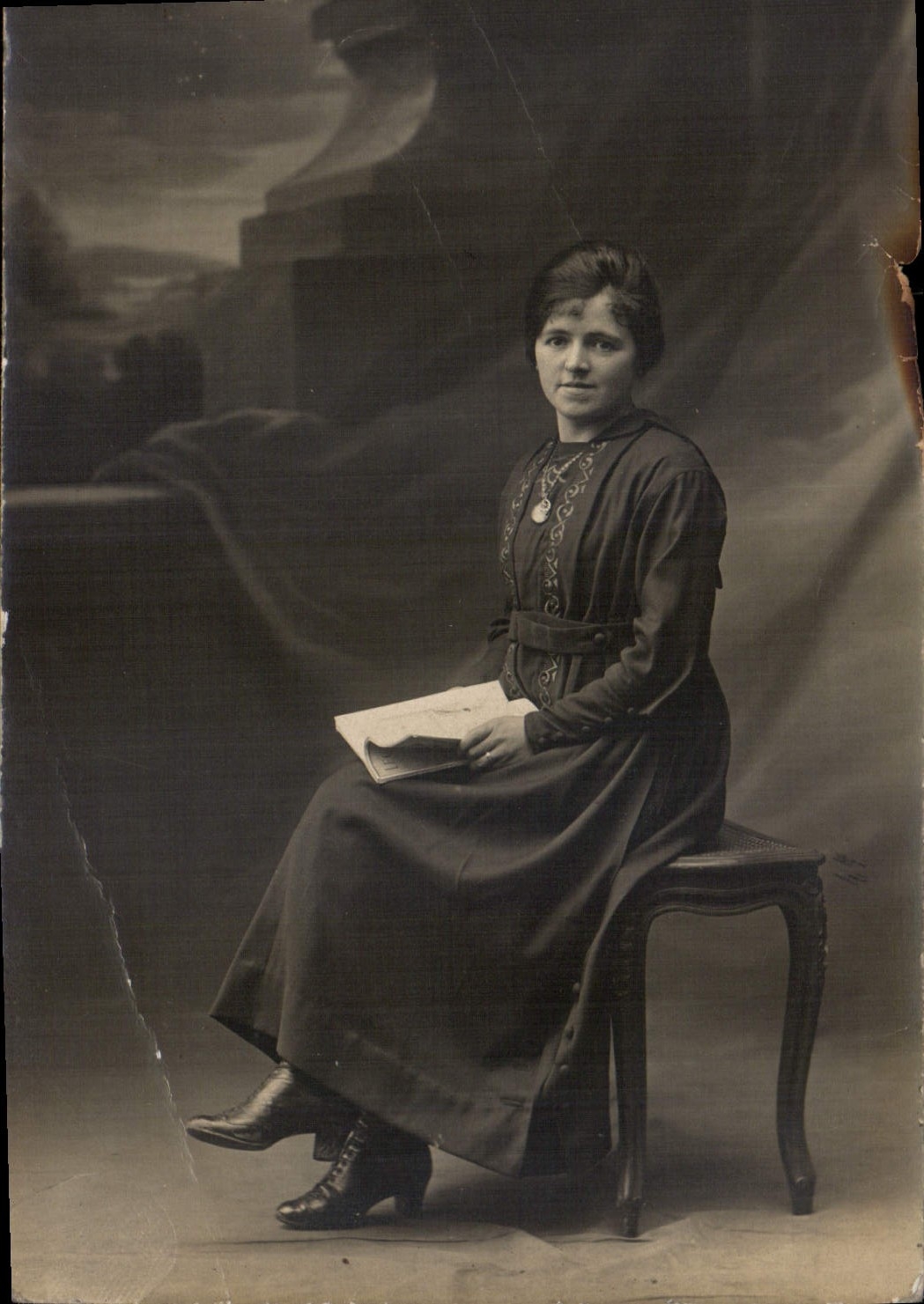 CARTE PHOTO Femme