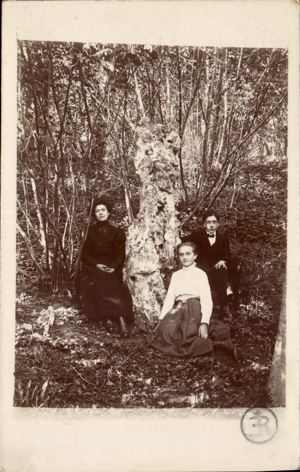 CARTE PHOTO Femme