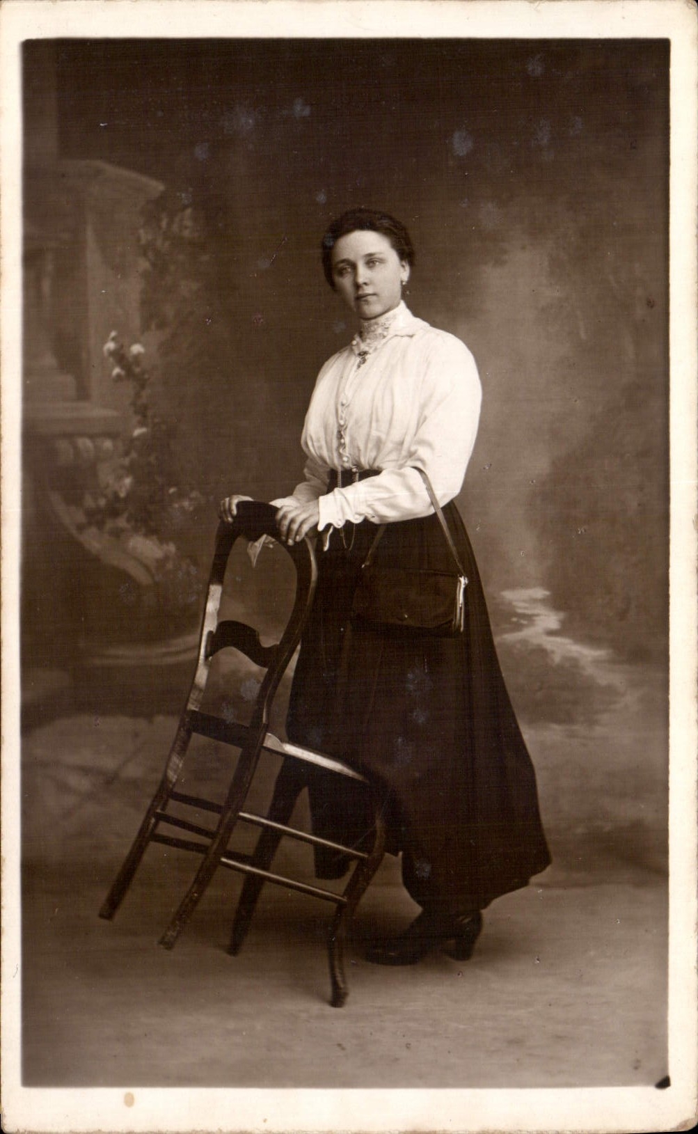 CARTE PHOTO Femme