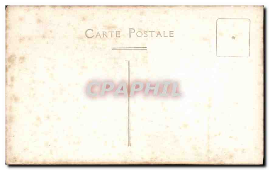 CARTE PHOTO Femme — Verso