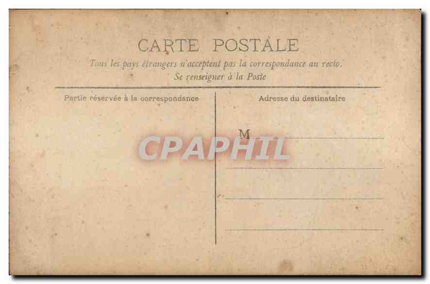 Couple devant une porte — éditeur inconnu, n° de série non visible — Verso