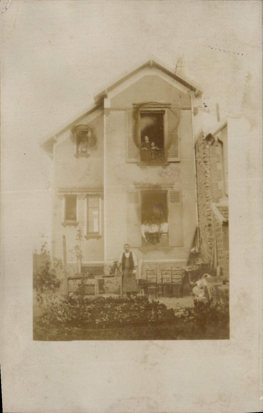CARTE PHOTO Maison