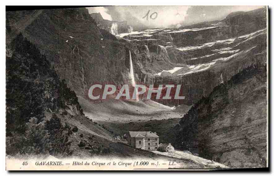 CPA Gavarnie Hotel du Cirque et le Cirque 