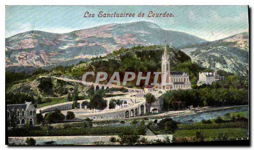 CPA Les Sanctuaires de Lourdes 