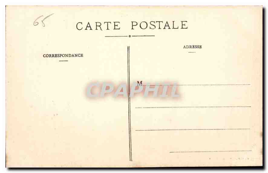CPA Les Pyrenees Lourdes XI station du Calvaire  — Verso