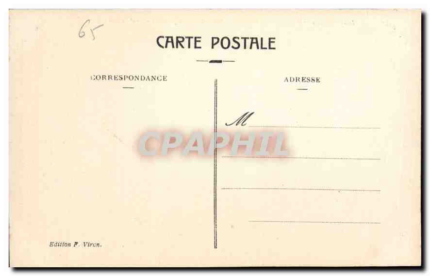 CPA Lourdes XII station du Calvaire Jesus maurt sur la Croix  — Verso