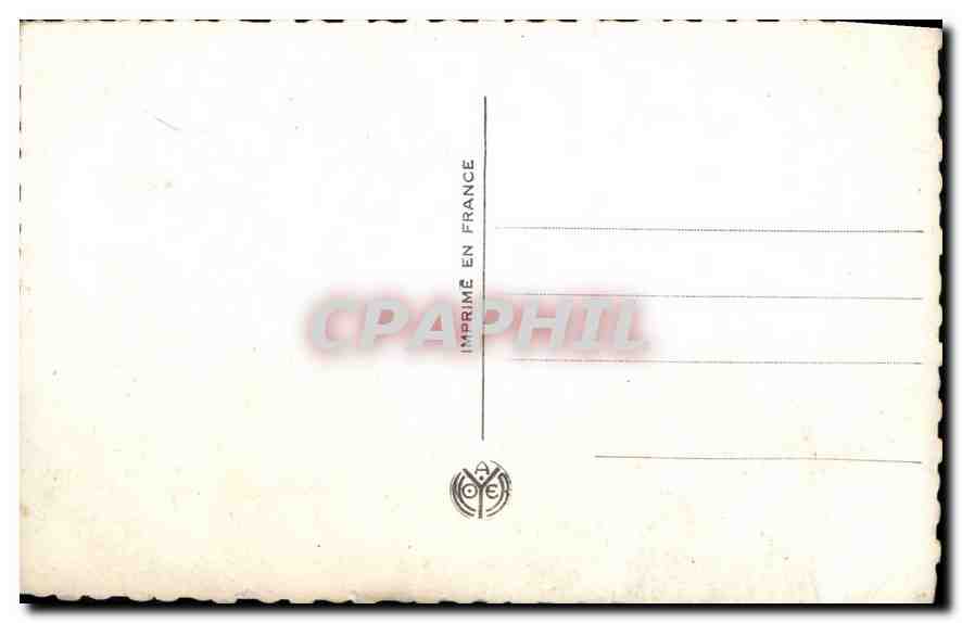 CPA Femme — Rückseite