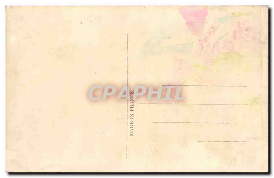 CPA Femme — Rückseite