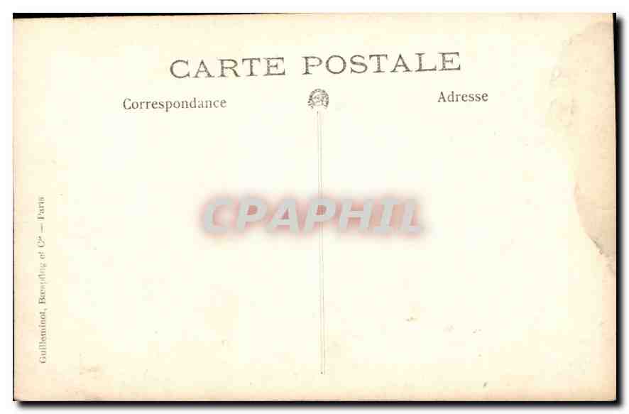 CARTE PHOTO Femme — Rückseite