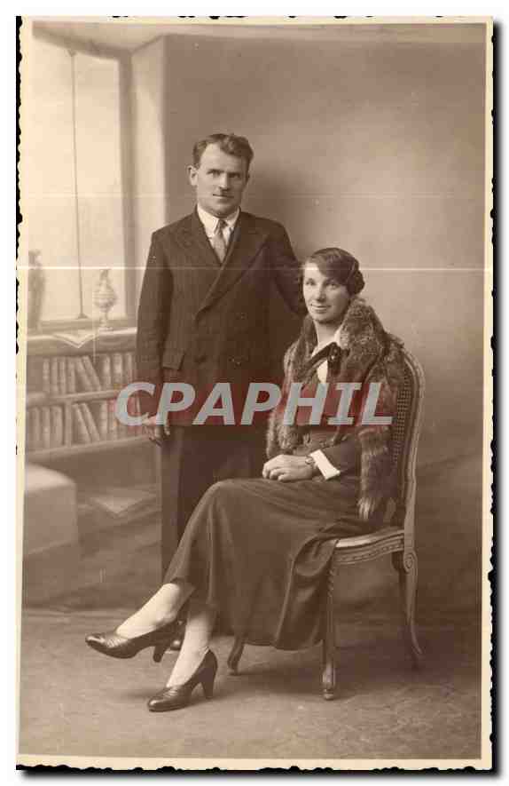 CARTE PHOTO Femme
