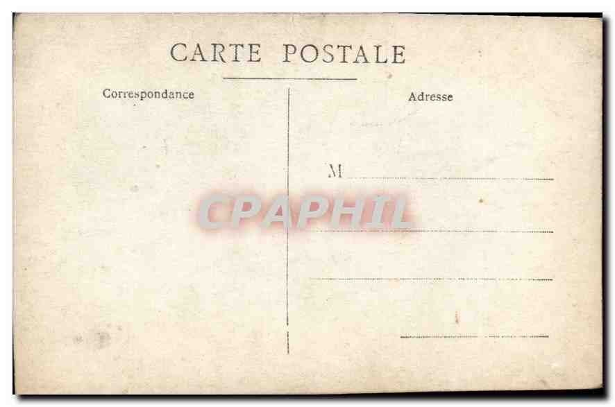 CARTE PHOTO Femme — Verso