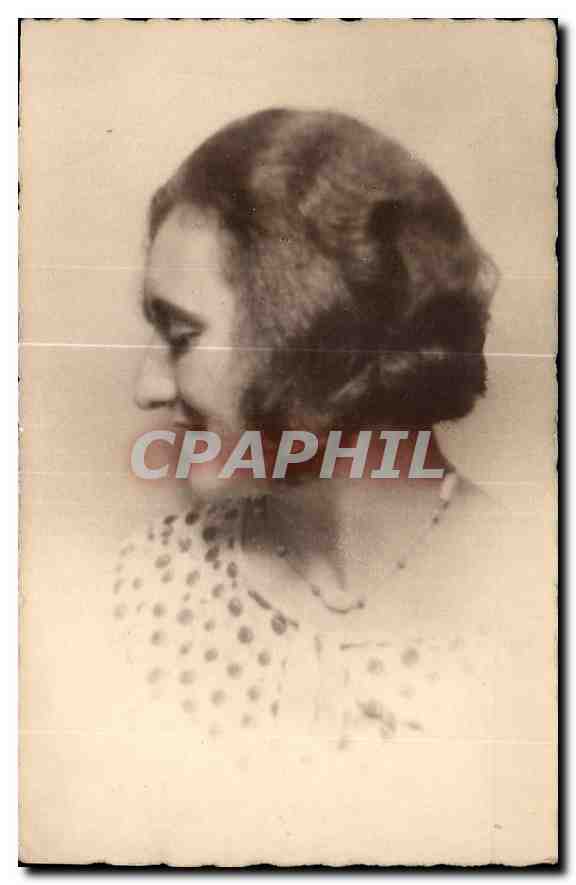 Portrait d'une femme — époque 1930-1940 — éditeur non identifié