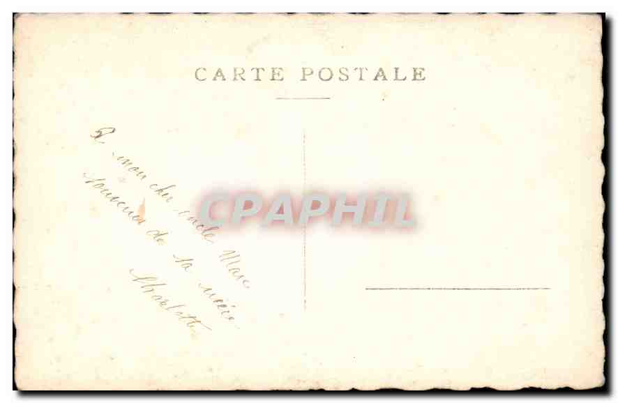 Portrait d'une femme — époque 1930-1940 — éditeur non identifié — Rückseite