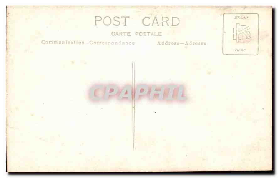 CARTE PHOTO Enfant Bebe — Verso