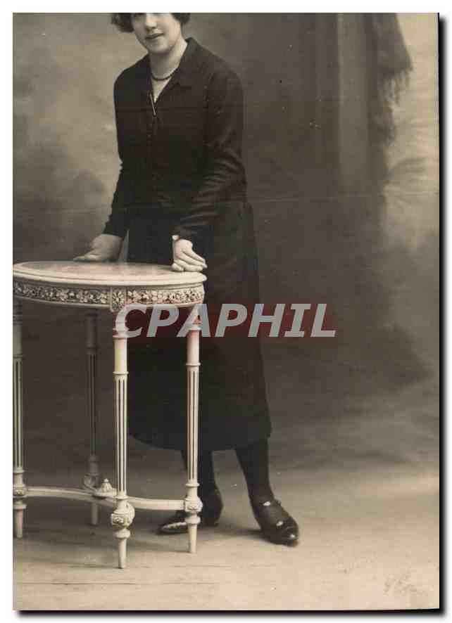 CARTE PHOTO Femme 