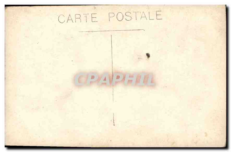 CARTE PHOTO Femme Mariage — Verso