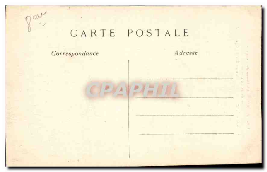 CPA Paris Obelisque de Louqsor Place de la Concorde  — Rückseite