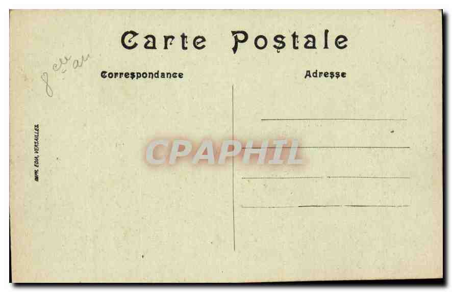 CPA Paris Place de la Concorde  — Rückseite
