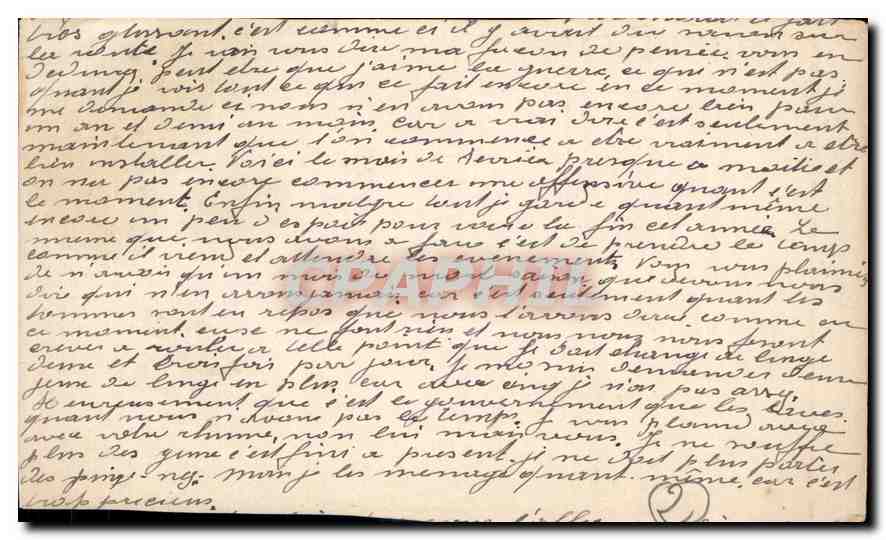 CPA Dixmude A Baertsoen  — Verso